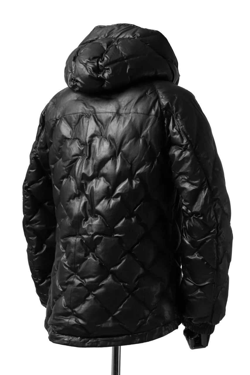 ISAMU KATAYAMA BACKLASH HOODED DOWN MOUNTAIN JACKET / KANGAROO + POLISH WHITE GOOSE (BLACK) - Image 7
