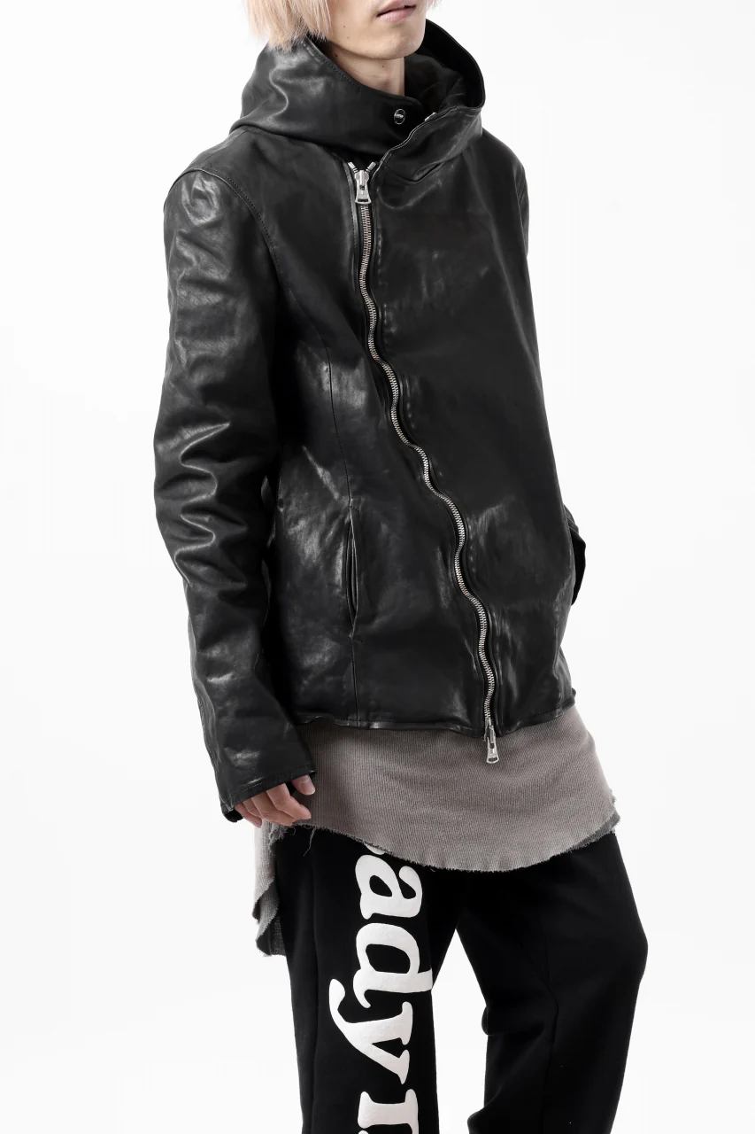 ISAMU KATAYAMA BACKLASH HOODED JACKET / POLAND HORSE OBJECT DYED (BLACK) - Image 38
