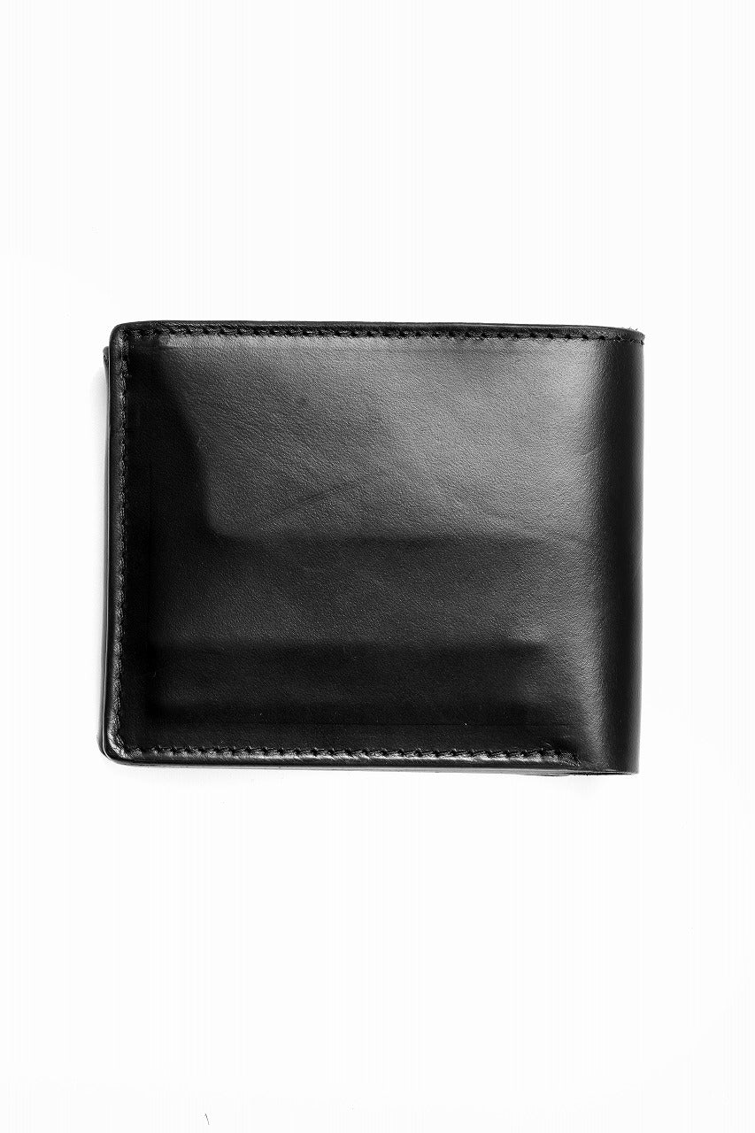 ISAMU KATAYAMA BACKLASH HORWEEN CHROMEXCEL 2FOLD WALLET / BLACK - Image 4