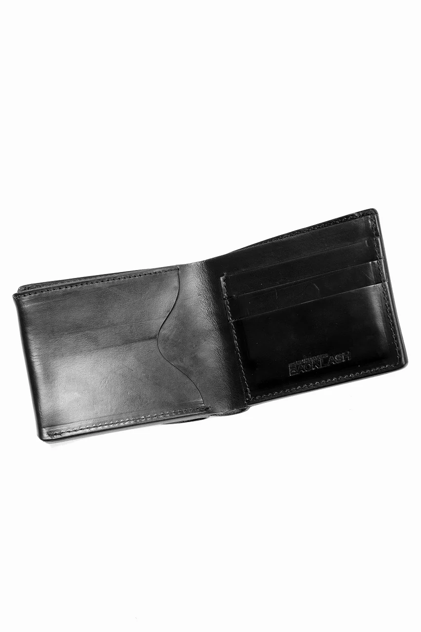 ISAMU KATAYAMA BACKLASH HORWEEN CHROMEXCEL 2FOLD WALLET / BLACK - Image 5