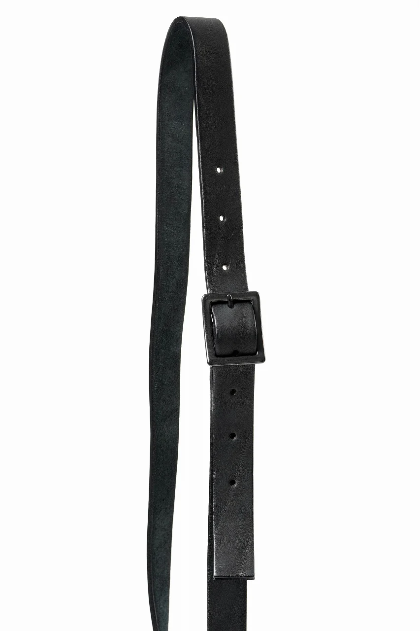 ISAMU KATAYAMA BACKLASH JAPAN HORSE CRACKING VINTAGE MINI-TOTE/SHOULDER BAG (BLACK) - Image 11