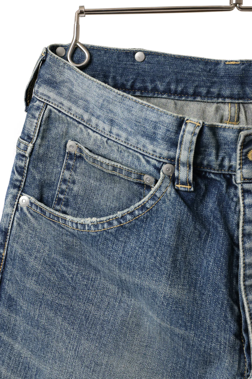 ISAMU KATAYAMA BACKLASH JEANS-FLARE / 13oz STRETCH DENIM (INDIGO) - Image 14