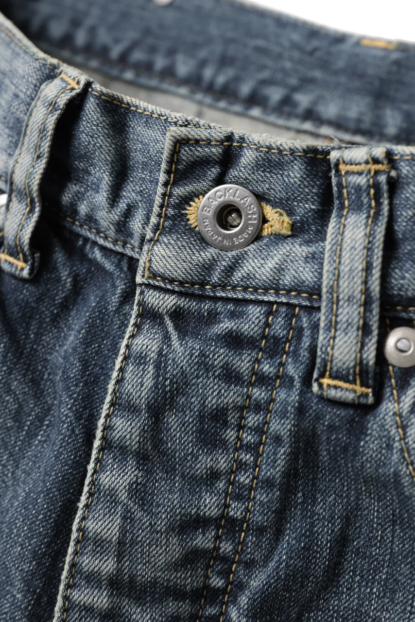 ISAMU KATAYAMA BACKLASH JEANS-FLARE / 13oz STRETCH DENIM (INDIGO) - Image 19