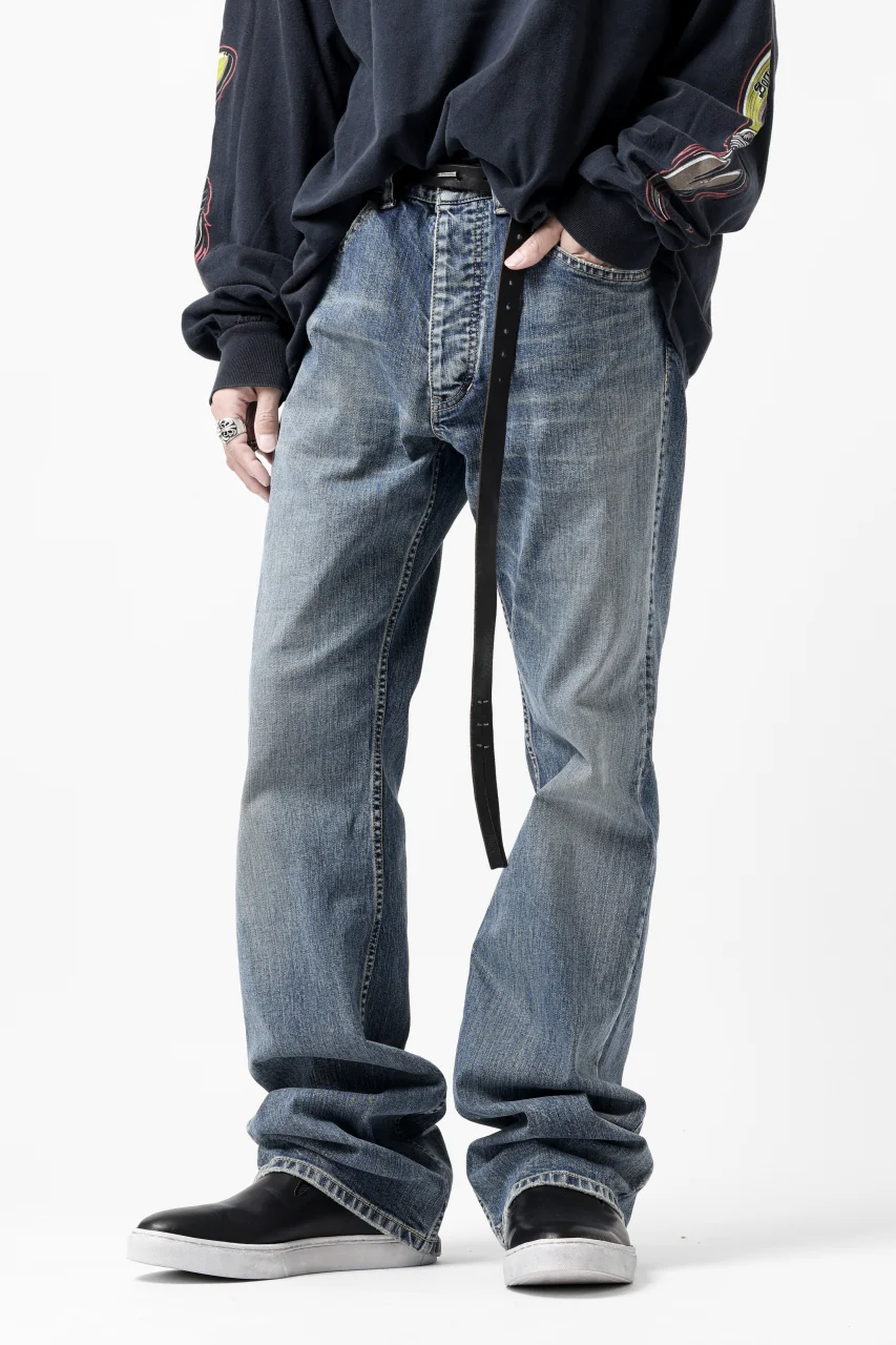 ISAMU KATAYAMA BACKLASH JEANS-FLARE / 13oz STRETCH DENIM (INDIGO) - Image 31