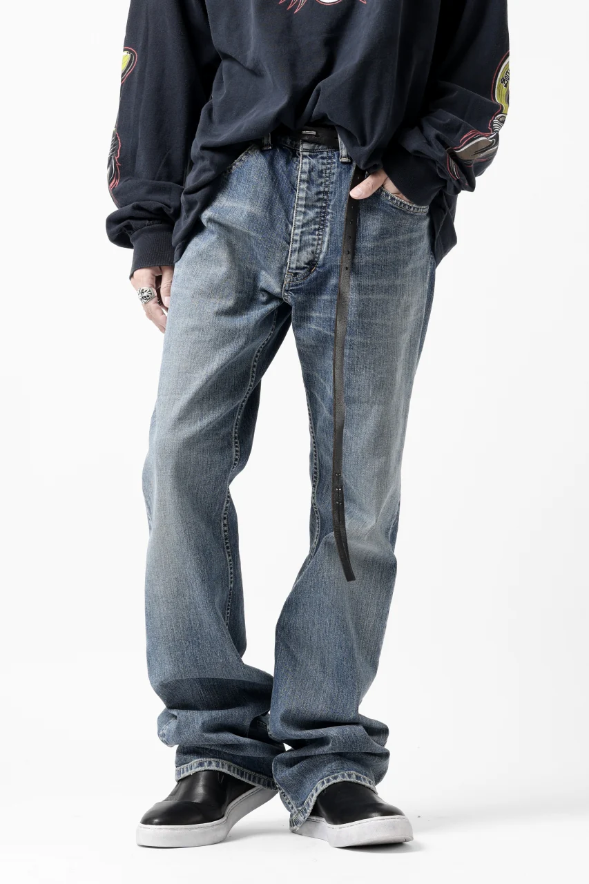 ISAMU KATAYAMA BACKLASH JEANS-FLARE / 13oz STRETCH DENIM (INDIGO) - Image 32