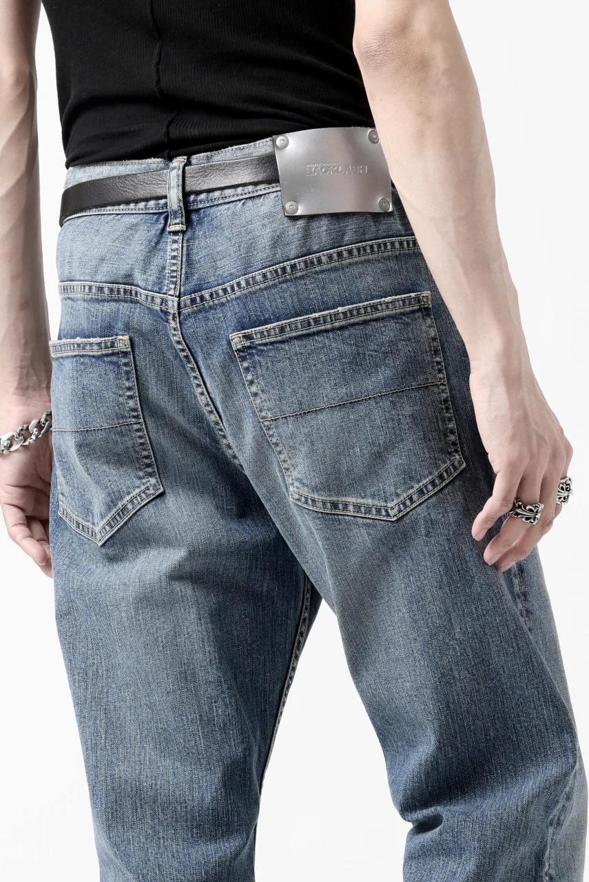 ISAMU KATAYAMA BACKLASH JEANS-FLARE / 13oz STRETCH DENIM (INDIGO) - Image 36