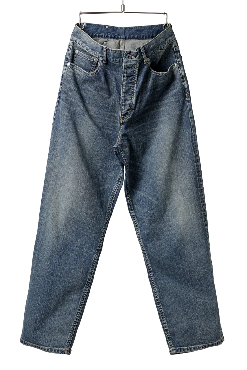 ISAMU KATAYAMA BACKLASH JEANS-WIDETAPER / 13oz STRETCH DENIM (INDIGO)