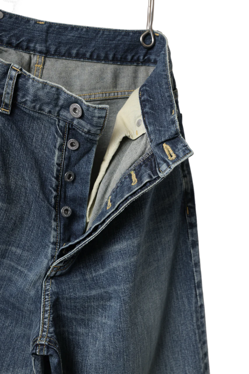 ISAMU KATAYAMA BACKLASH JEANS-WIDETAPER / 13oz STRETCH DENIM (INDIGO) - Image 19