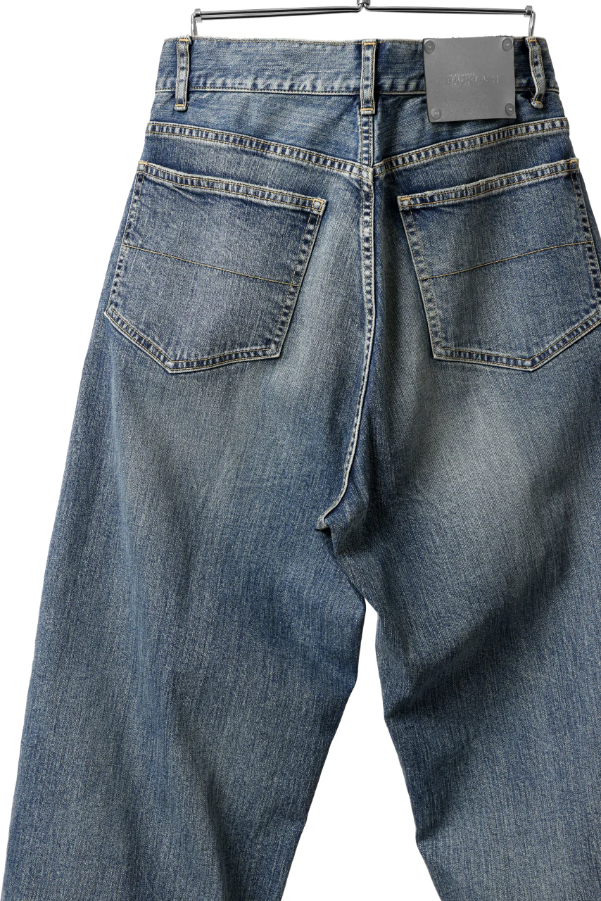 ISAMU KATAYAMA BACKLASH JEANS-WIDETAPER / 13oz STRETCH DENIM (INDIGO) - Image 21