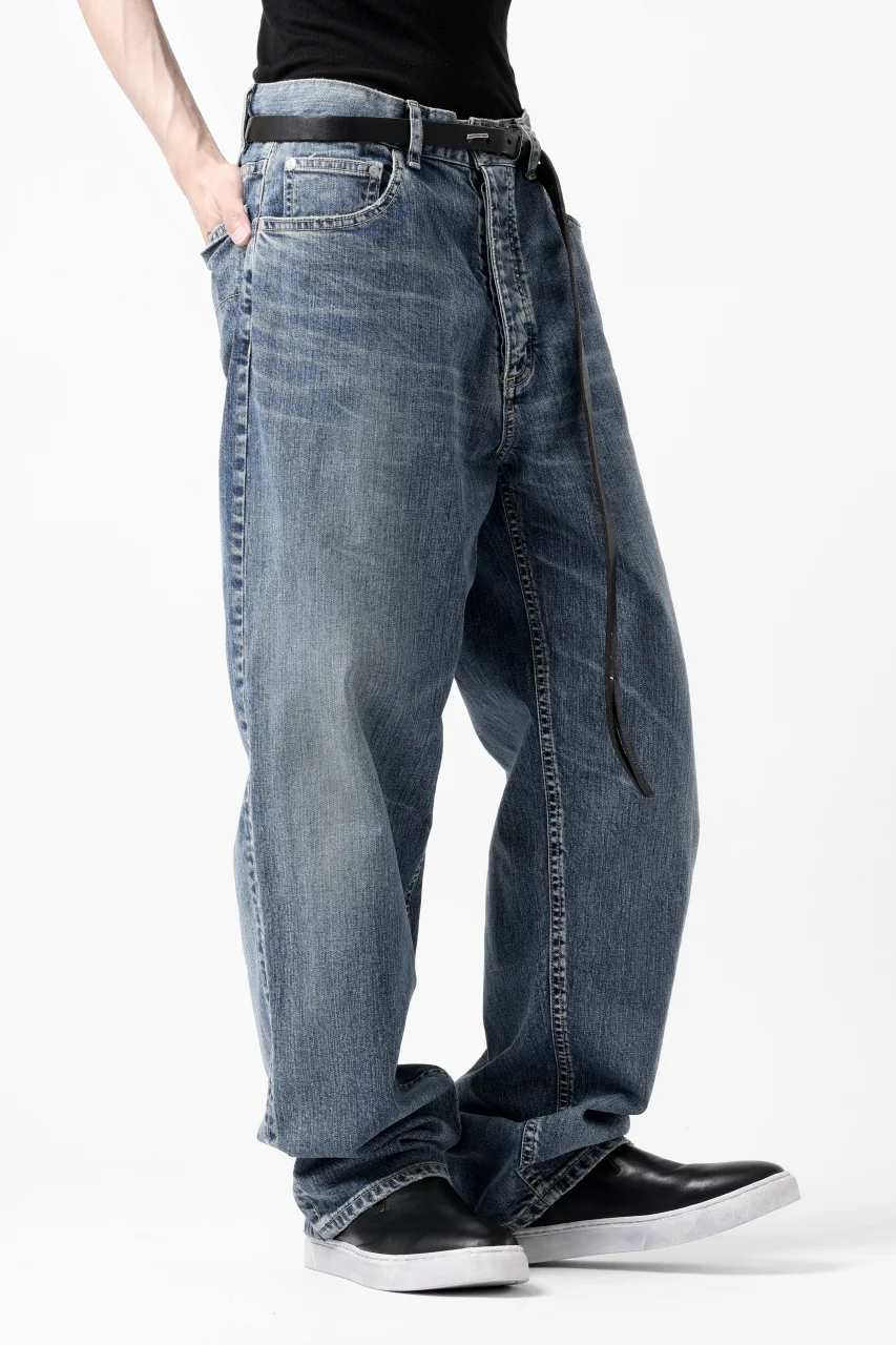 ISAMU KATAYAMA BACKLASH JEANS-WIDETAPER / 13oz STRETCH DENIM (INDIGO) - Image 28