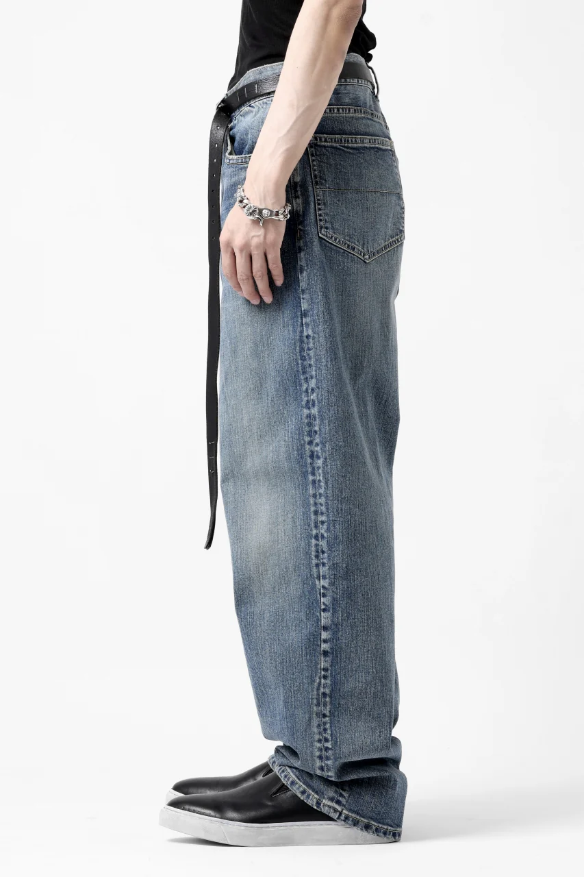 ISAMU KATAYAMA BACKLASH JEANS-WIDETAPER / 13oz STRETCH DENIM (INDIGO) - Image 30