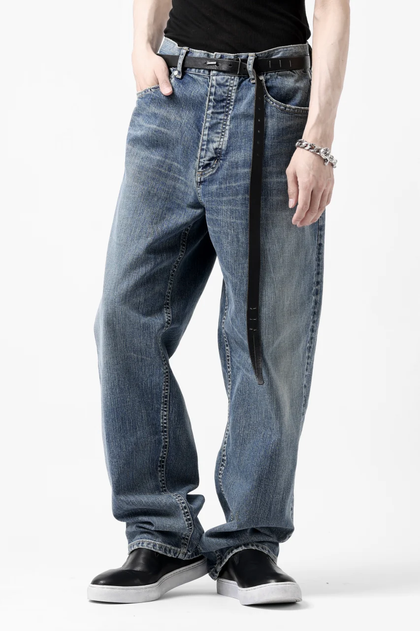 ISAMU KATAYAMA BACKLASH JEANS-WIDETAPER / 13oz STRETCH DENIM (INDIGO) - Image 31