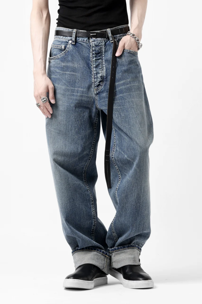ISAMU KATAYAMA BACKLASH JEANS-WIDETAPER / 13oz STRETCH DENIM (INDIGO) - Image 33