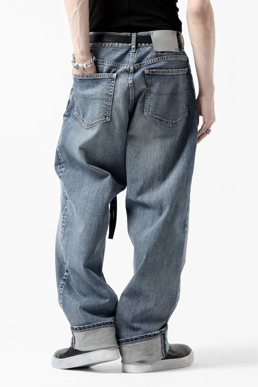 ISAMU KATAYAMA BACKLASH JEANS-WIDETAPER / 13oz STRETCH DENIM (INDIGO) - Image 34