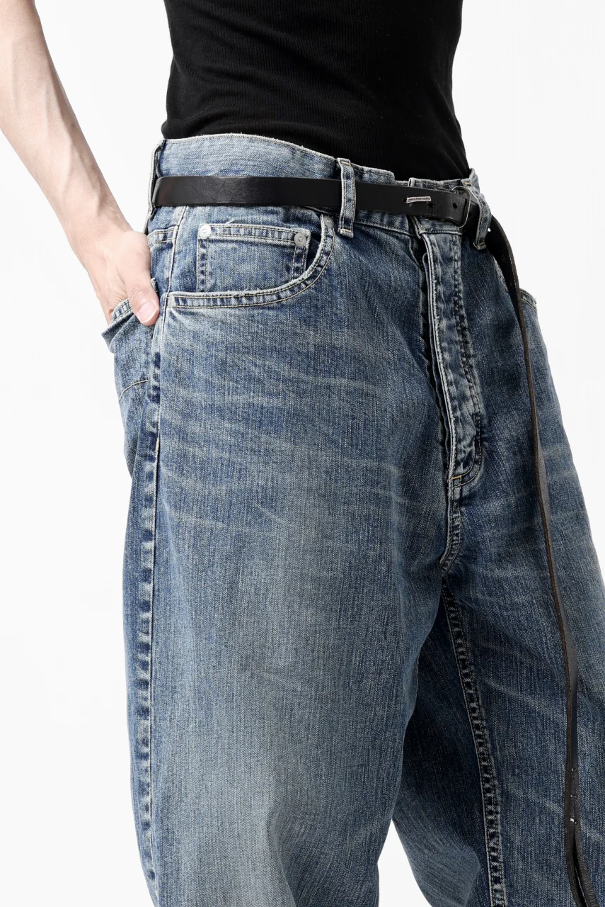 ISAMU KATAYAMA BACKLASH JEANS-WIDETAPER / 13oz STRETCH DENIM (INDIGO) - Image 38