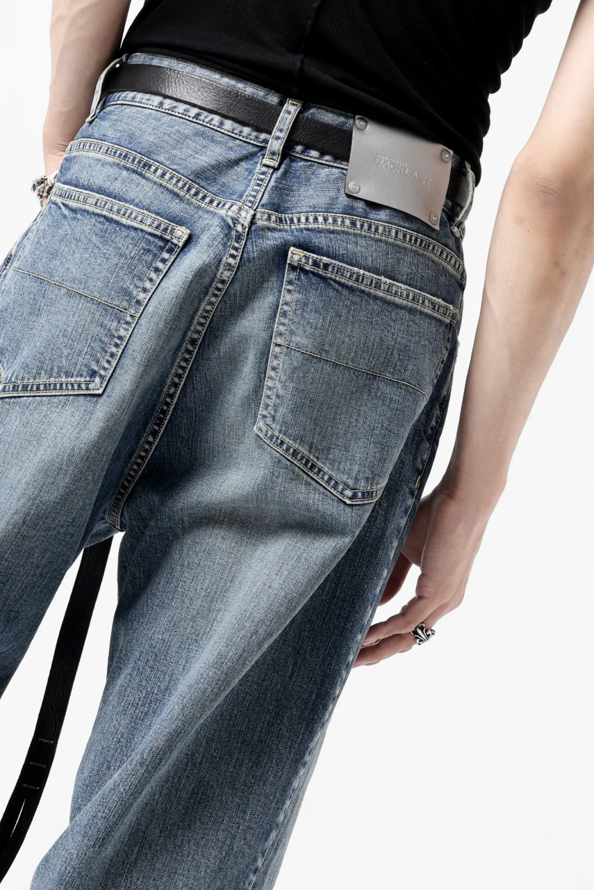 ISAMU KATAYAMA BACKLASH JEANS-WIDETAPER / 13oz STRETCH DENIM (INDIGO) - Image 42