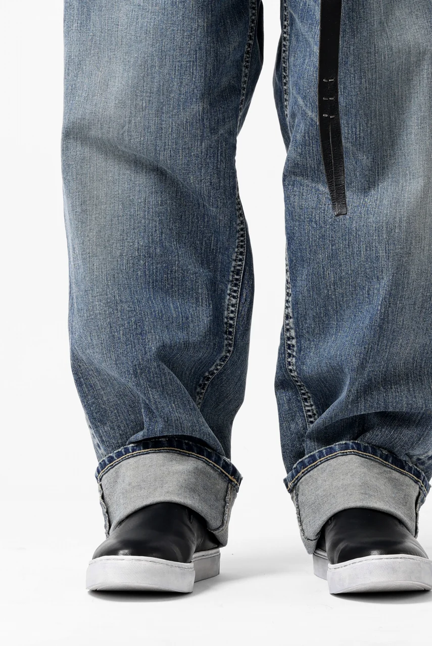 ISAMU KATAYAMA BACKLASH JEANS-WIDETAPER / 13oz STRETCH DENIM (INDIGO) - Image 43