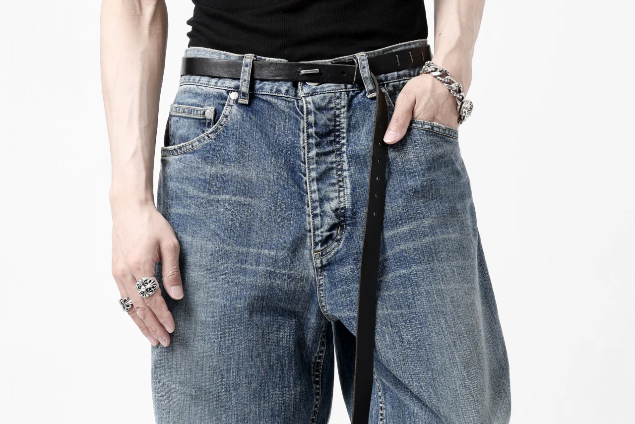 ISAMU KATAYAMA BACKLASH JEANS-WIDETAPER / 13oz STRETCH DENIM (INDIGO) - Image 45