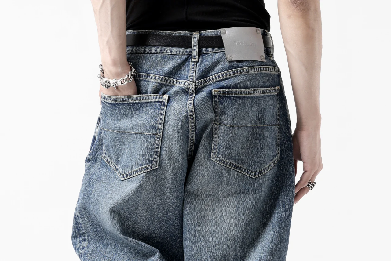 ISAMU KATAYAMA BACKLASH JEANS-WIDETAPER / 13oz STRETCH DENIM (INDIGO) - Image 46
