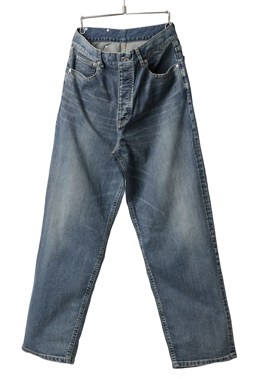 ISAMU KATAYAMA BACKLASH JEANS-WIDETAPER / 13oz STRETCH DENIM (INDIGO) - Image 8