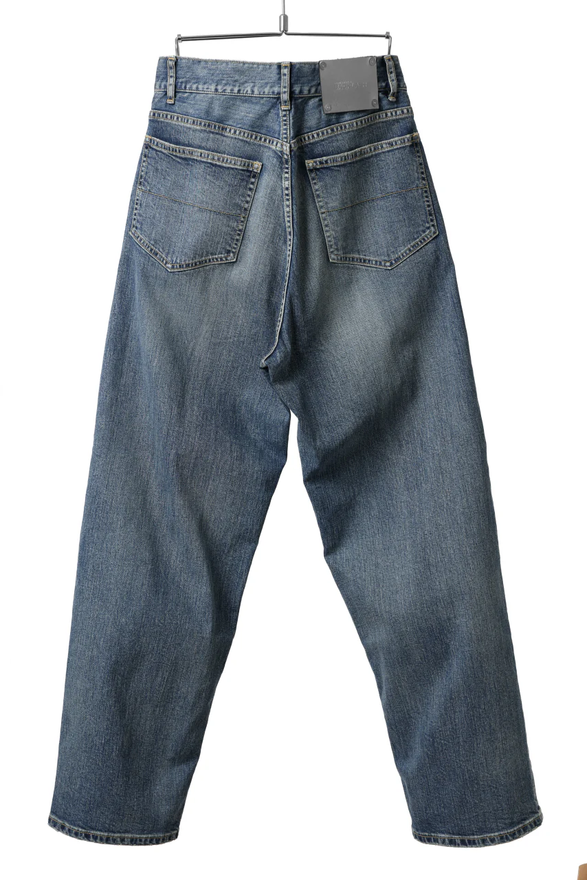 ISAMU KATAYAMA BACKLASH JEANS-WIDETAPER / 13oz STRETCH DENIM (INDIGO) - Image 9