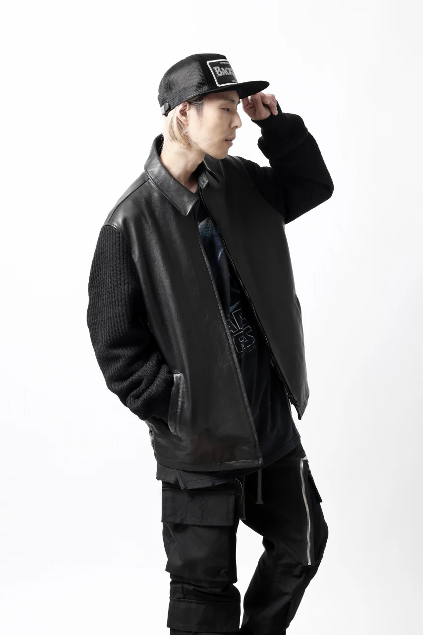 ISAMU KATAYAMA BACKLASH KANGAROO SUEDE CAP (BLACK) - Image 30