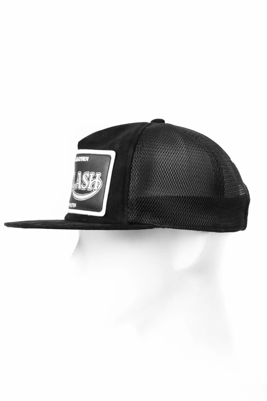 ISAMU KATAYAMA BACKLASH KANGAROO SUEDE CAP (BLACK) - Image 5