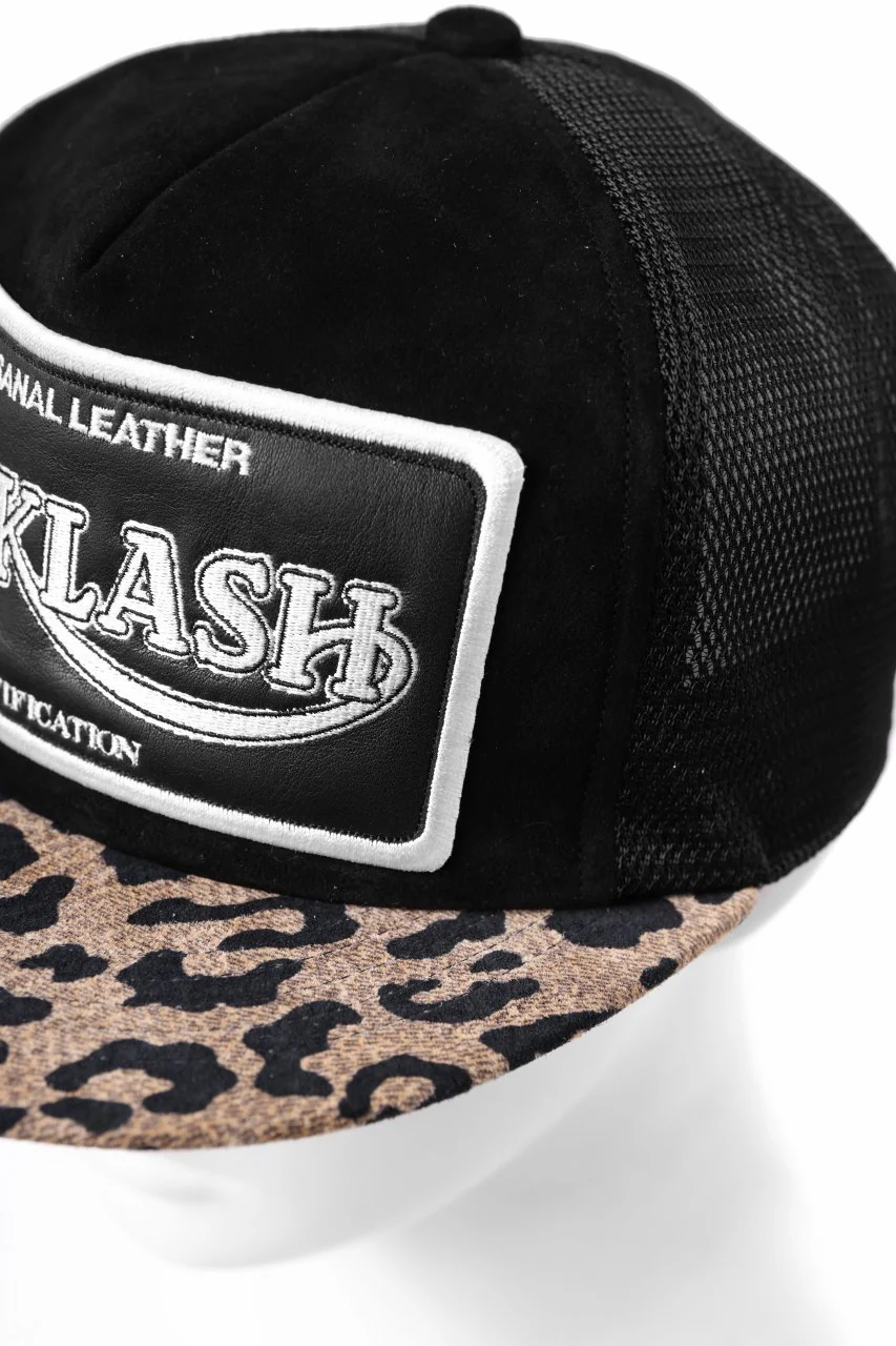 ISAMU KATAYAMA BACKLASH KANGAROO SUEDE CAP (LEOPARD) - Image 10