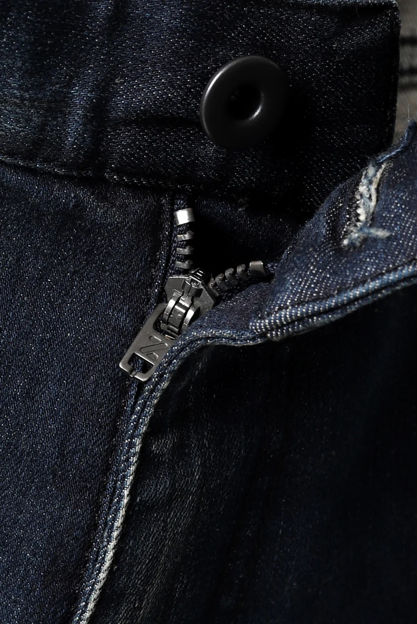 ISAMU KATAYAMA BACKLASH L/C SLIM DENIM PANTS / EXTREME STRETCH DIRTY (INDIGO) - Image 15