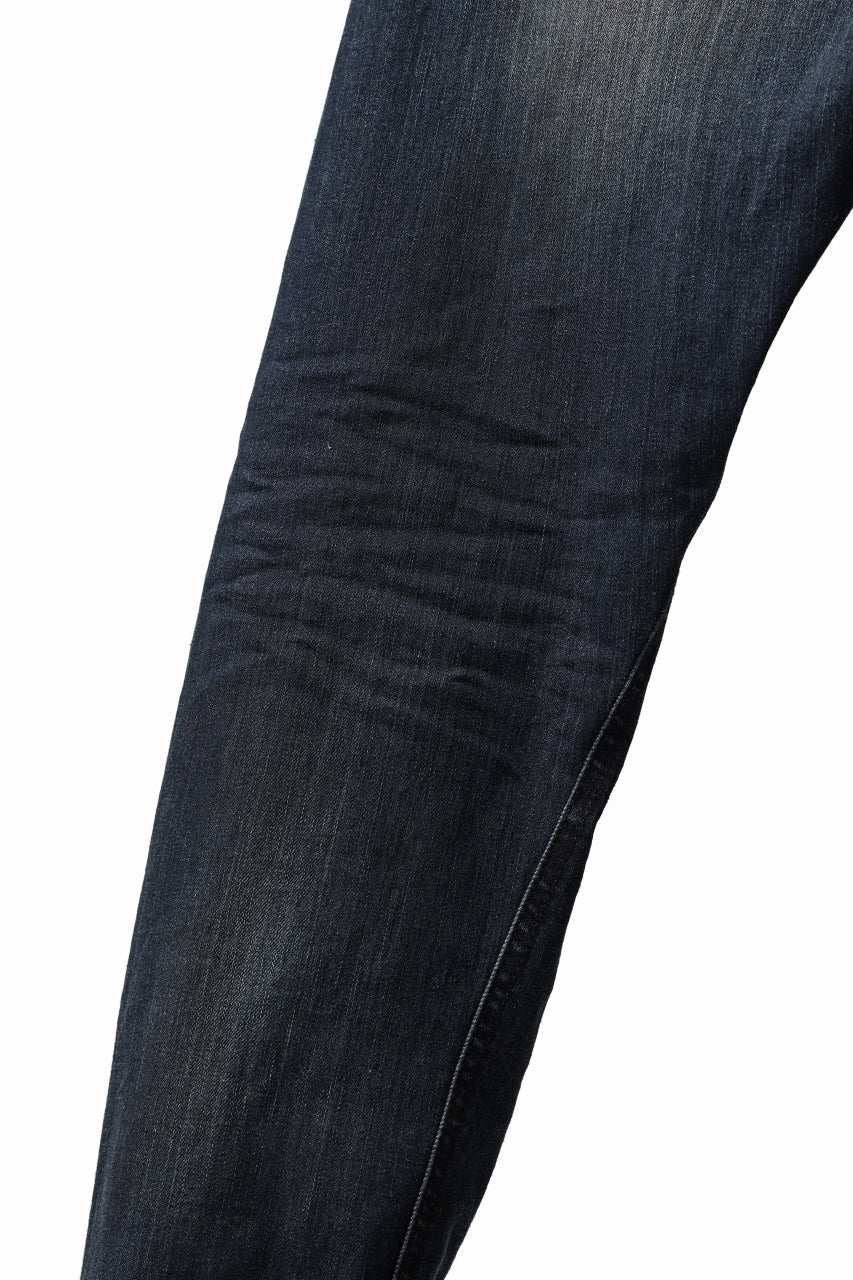 ISAMU KATAYAMA BACKLASH L/C SLIM DENIM PANTS / EXTREME STRETCH DIRTY (INDIGO) - Image 18