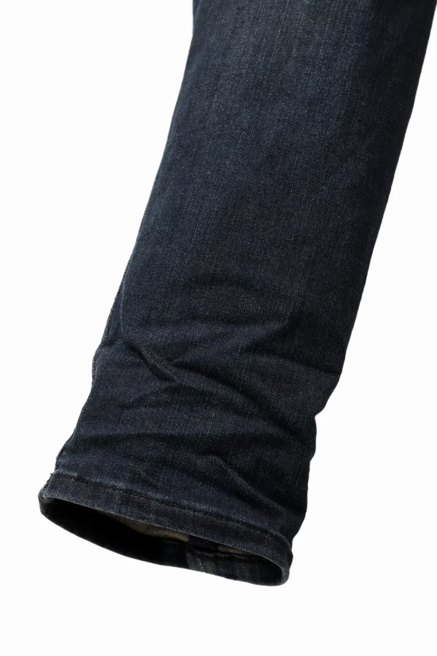 ISAMU KATAYAMA BACKLASH L/C SLIM DENIM PANTS / EXTREME STRETCH DIRTY (INDIGO) - Image 19
