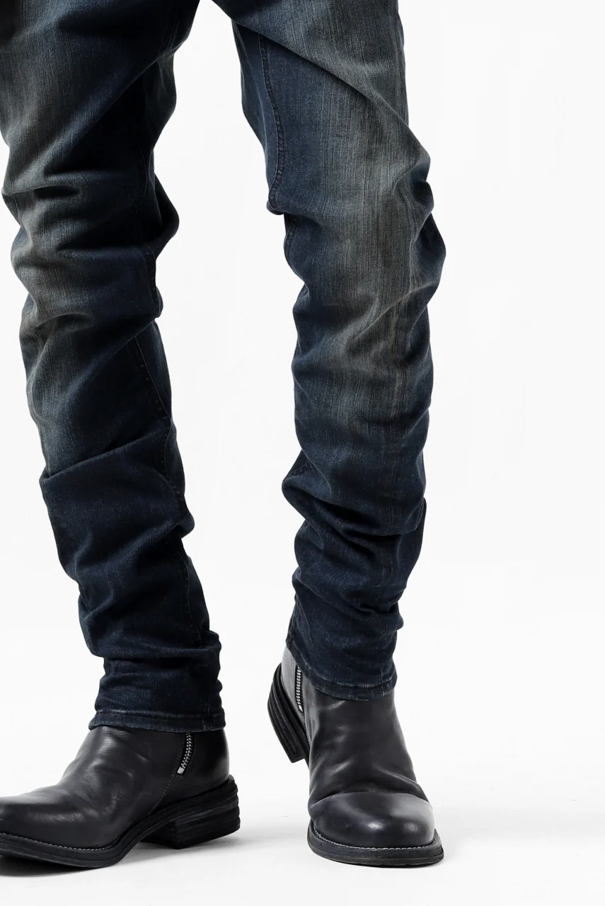 ISAMU KATAYAMA BACKLASH L/C SLIM DENIM PANTS / EXTREME STRETCH DIRTY (INDIGO) - Image 28