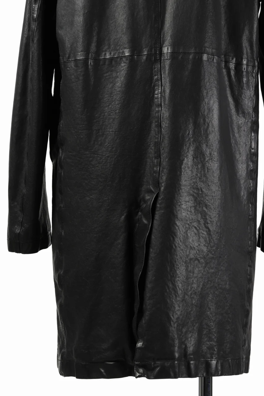ISAMU KATAYAMA BACKLASH LONG DOUBLE RIDERS / Italy Shoulder 0.6 OBJECT DYED (BLACK) - Image 27