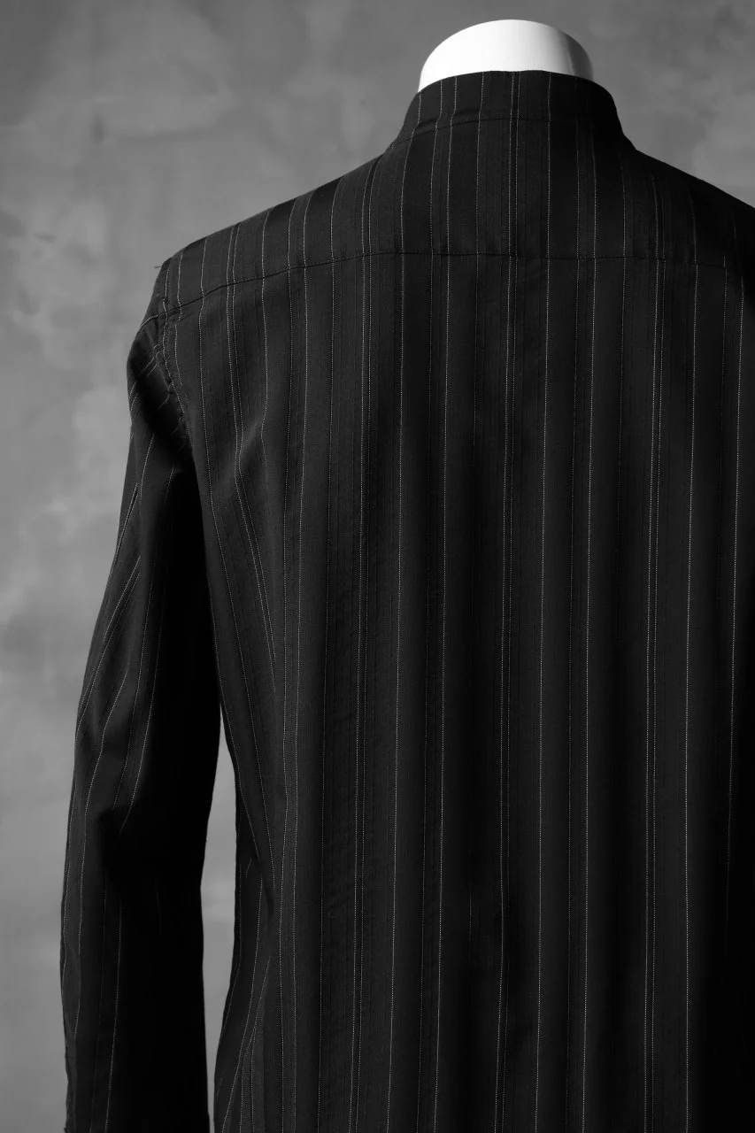 ISAMU KATAYAMA BACKLASH LONG SLEEVE SHIRT (BLACK x STRIPE) - Image 12