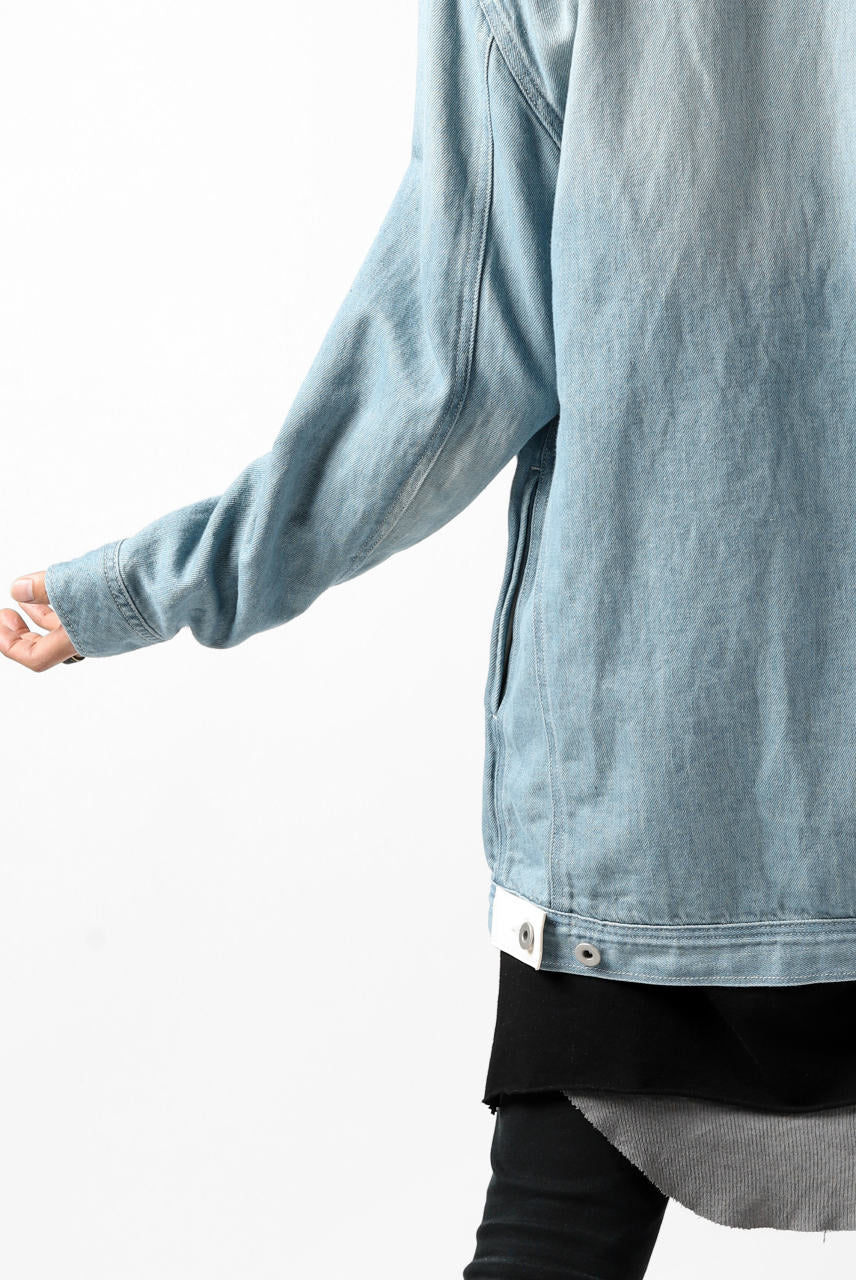 ISAMU KATAYAMA BACKLASH LOOSEY JEAN JACKET / COTTON LINEN DENIM (INDIGO) - Image 41