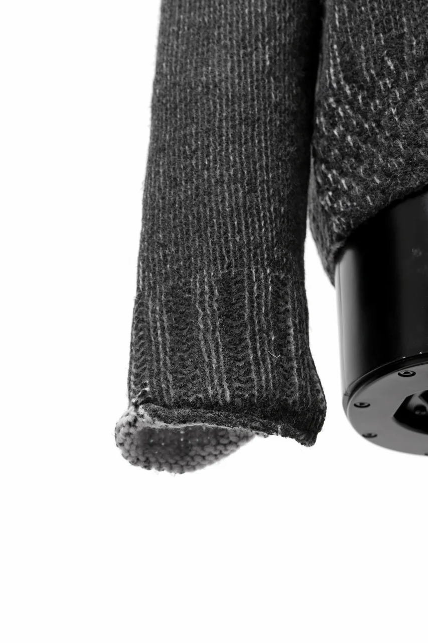 ISAMU KATAYAMA BACKLASH LOOSEY KNIT PULLOVER / PIGMENT PRINTED (GREY) - Image 14