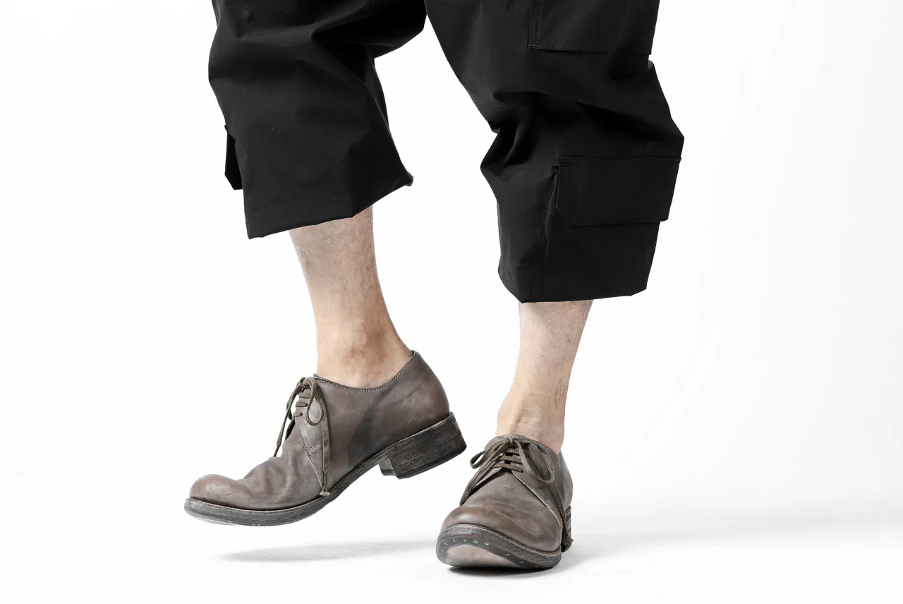 ISAMU KATAYAMA BACKLASH LOWCROTCH FIELD PANTS / STRETCH TYPEWRITER CLOTH (BLACK) - Image 27