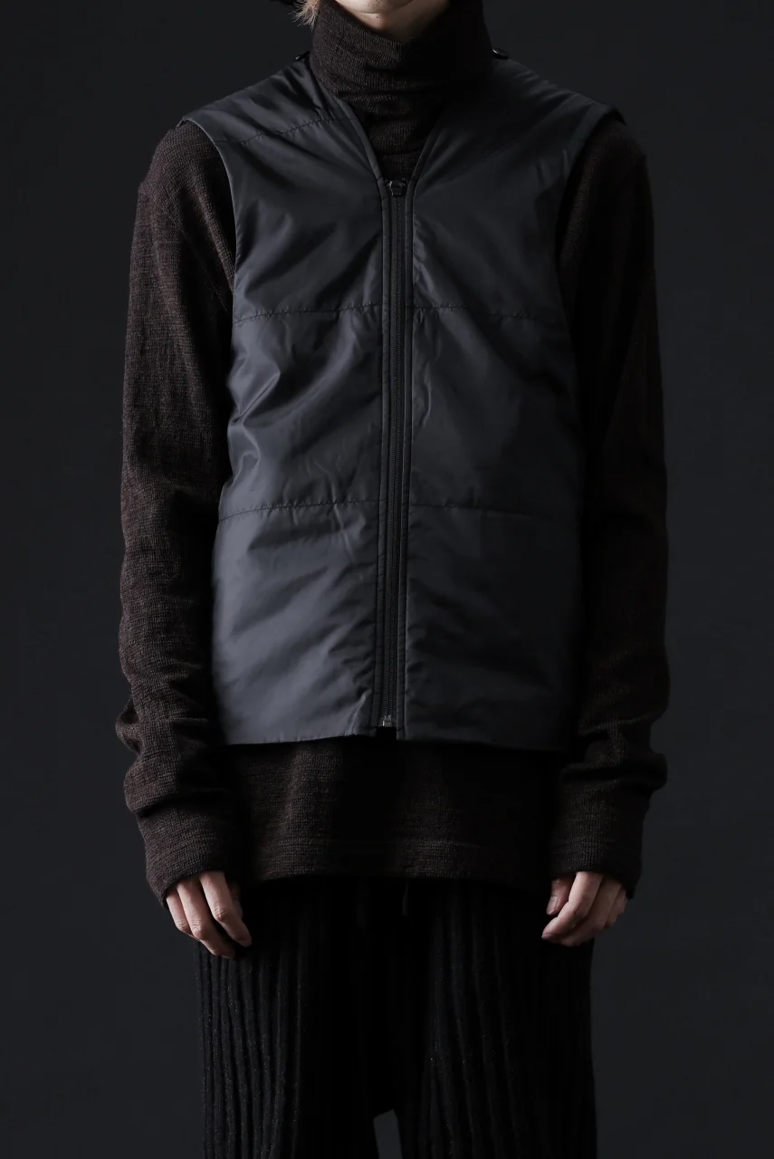 ISAMU KATAYAMA BACKLASH OVER COAT / GARMENT NATURAL DYED WOVEN + ELECTRIC HEATING LINER (LEAF) - Image 55