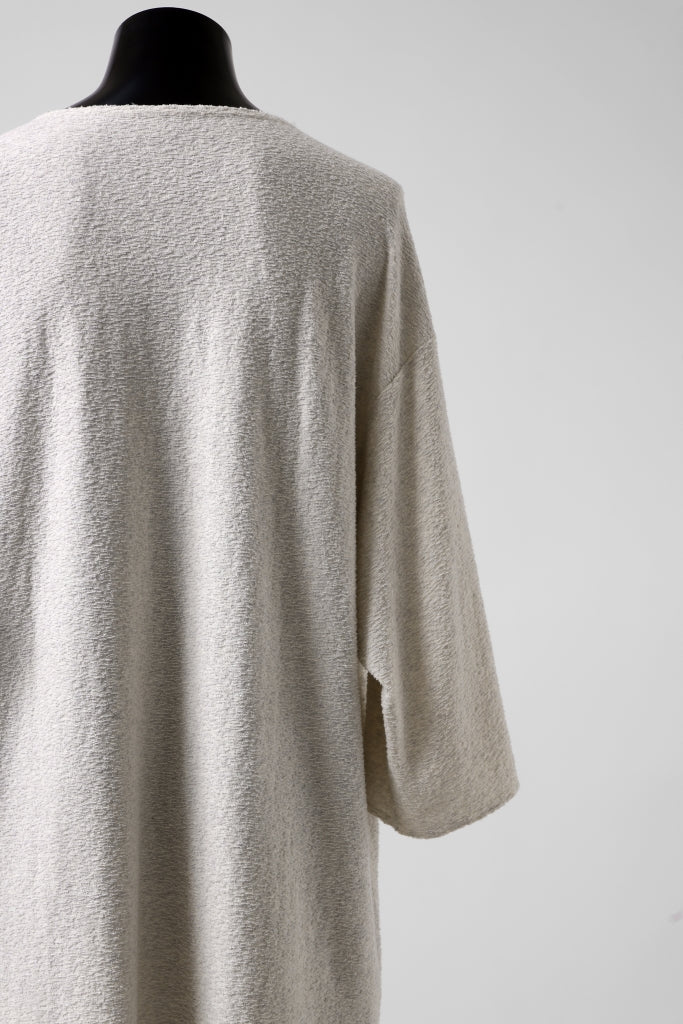 ISAMU KATAYAMA BACKLASH OVER FITTED CUT & SEWN / RANDOM PILE FABRIC (BEIGE) - Image 14