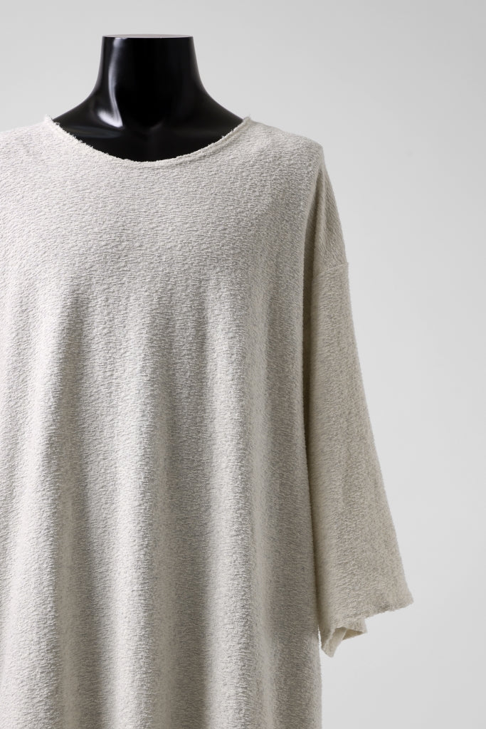 ISAMU KATAYAMA BACKLASH OVER FITTED CUT & SEWN / RANDOM PILE FABRIC (BEIGE) - Image 7
