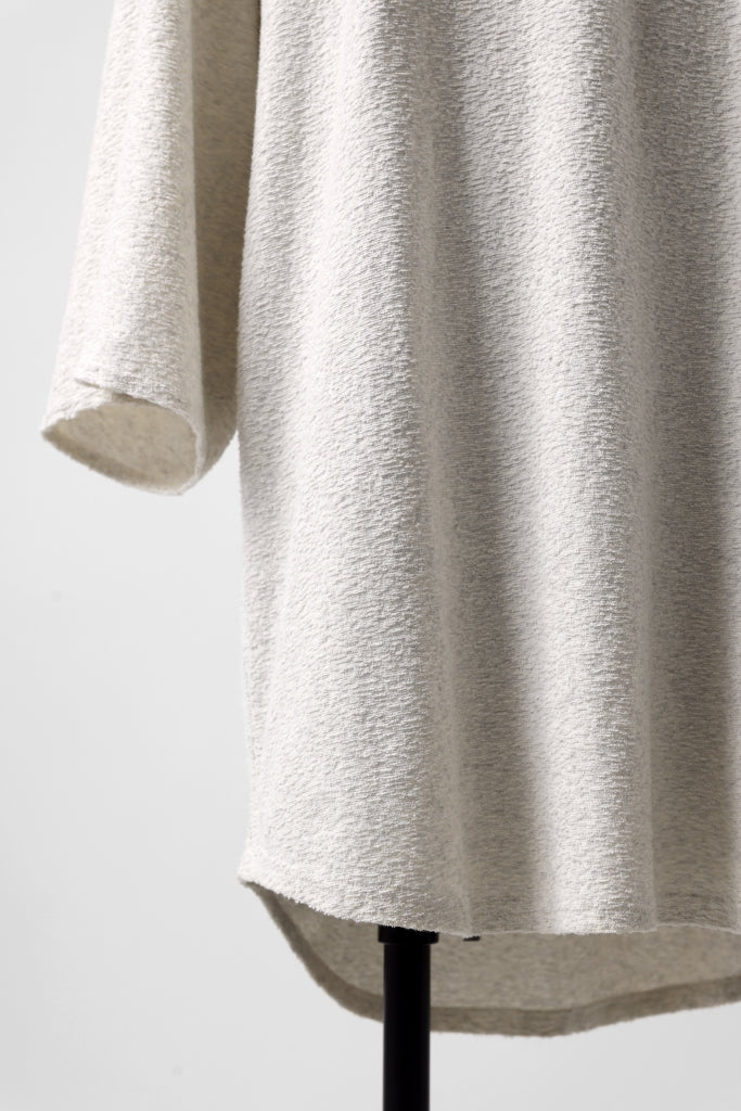 ISAMU KATAYAMA BACKLASH OVER FITTED CUT & SEWN / RANDOM PILE FABRIC (BEIGE) - Image 8