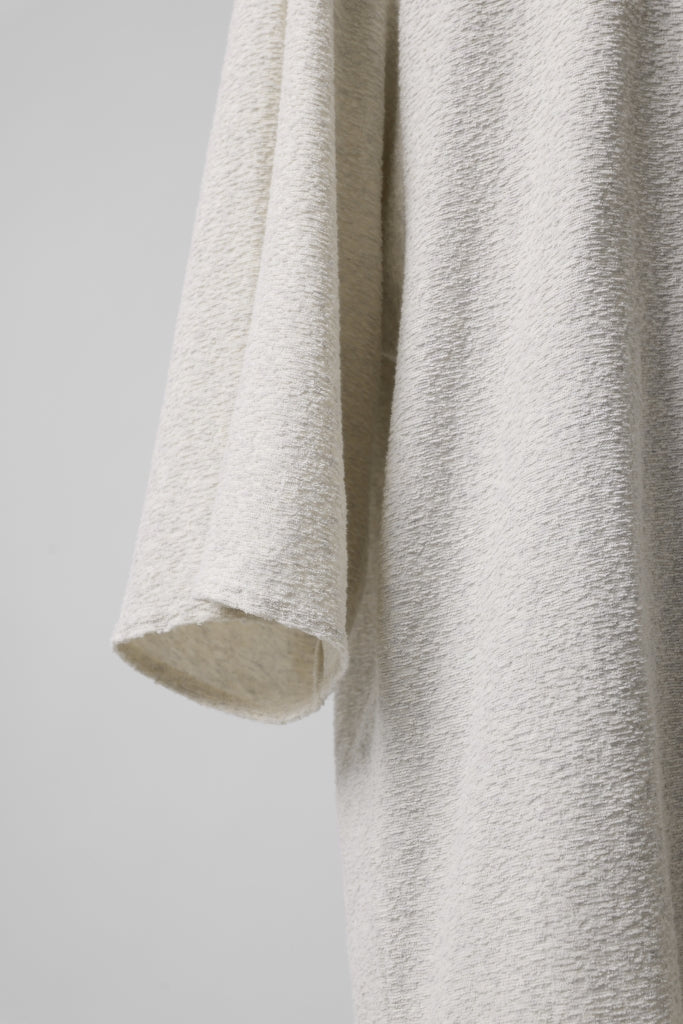 ISAMU KATAYAMA BACKLASH OVER FITTED CUT & SEWN / RANDOM PILE FABRIC (BEIGE) - Image 9