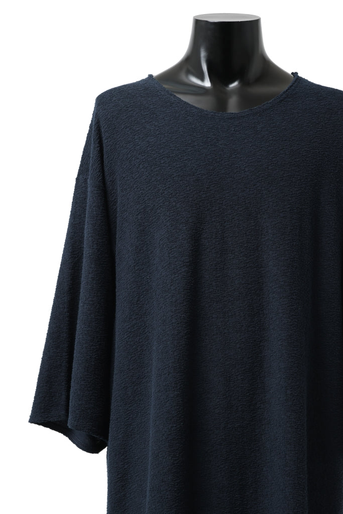 ISAMU KATAYAMA BACKLASH OVER FITTED CUT & SEWN / RANDOM PILE FABRIC (NAVY) - Image 5