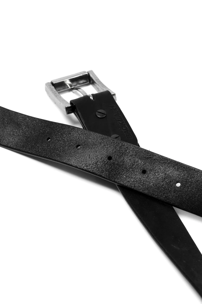 ISAMU KATAYAMA BACKLASH PIN-BELT / 35mm ITALIAN DOUBLE SHOULDER (WRINKLE PROCESS) - Image 11
