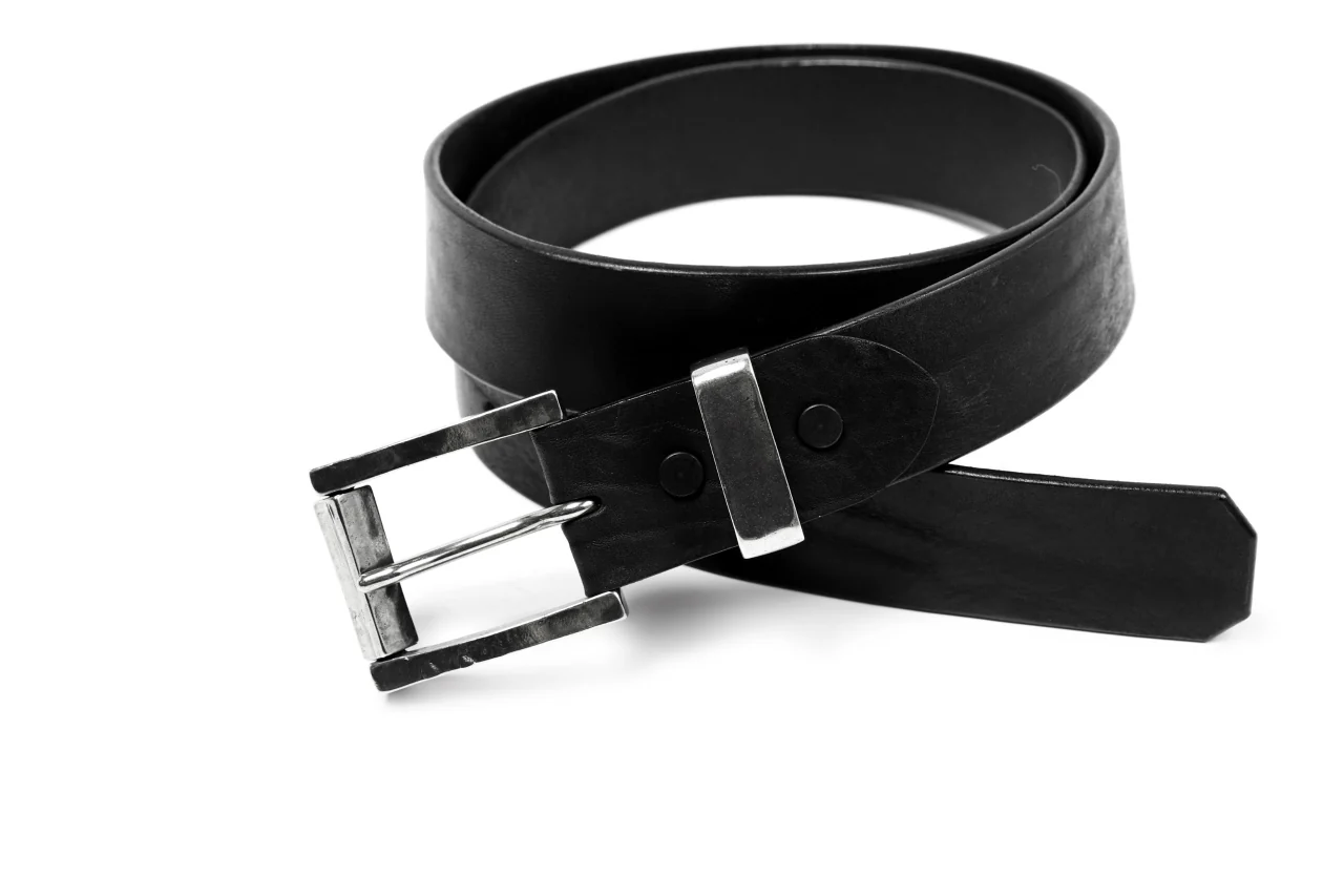 ISAMU KATAYAMA BACKLASH PIN-BELT / 35mm ITALIAN DOUBLE SHOULDER (WRINKLE PROCESS) - Image 12