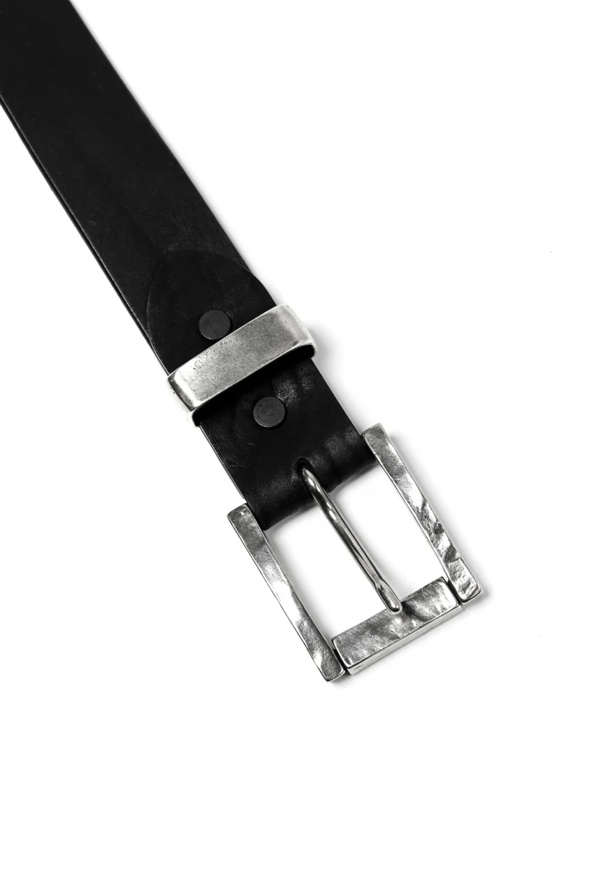 ISAMU KATAYAMA BACKLASH PIN-BELT / 35mm ITALIAN DOUBLE SHOULDER (WRINKLE PROCESS) - Image 8