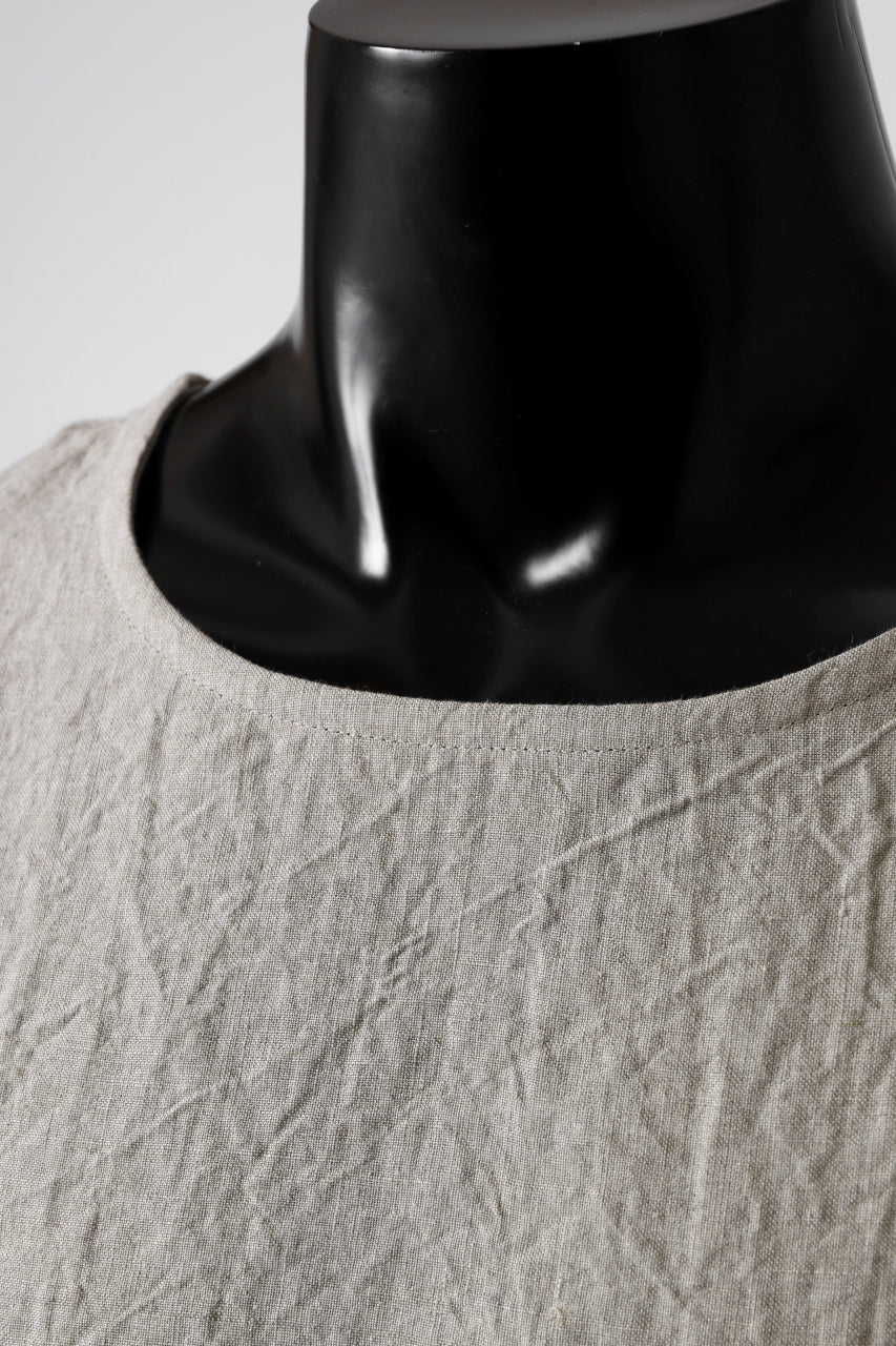 ISAMU KATAYAMA BACKLASH PULLOVER POCKET SHIRT / SOFT LINEN (NATURAL) - Image 20