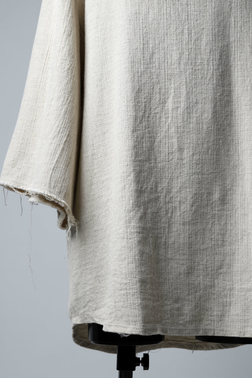 ISAMU KATAYAMA BACKLASH PULLOVER SHIRT / PRIPERA WOVEN (BEIGE) - Image 12