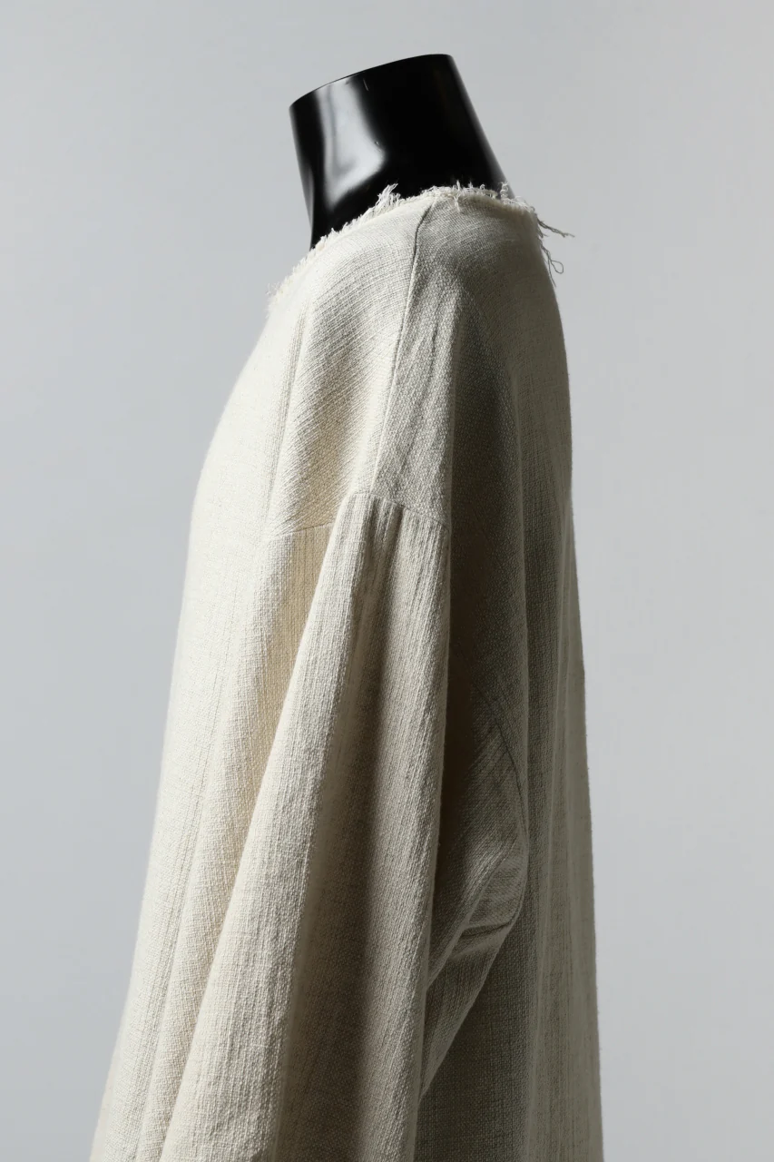 ISAMU KATAYAMA BACKLASH PULLOVER SHIRT / PRIPERA WOVEN (BEIGE) - Image 15