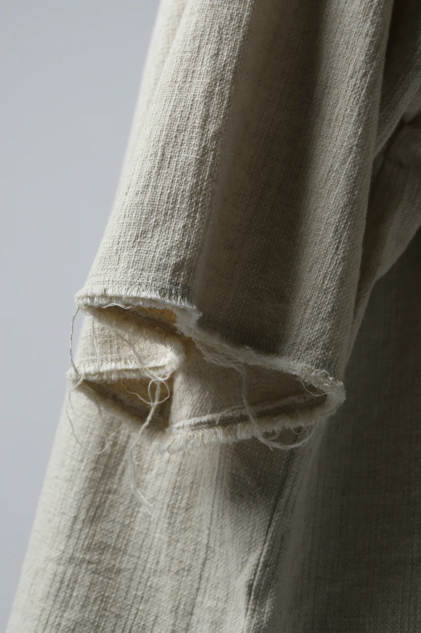 ISAMU KATAYAMA BACKLASH PULLOVER SHIRT / PRIPERA WOVEN (BEIGE) - Image 17